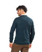 Fred Perry maglione ottanio