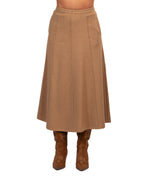 Weekend Max Mara gonna marrone