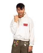 Berba felpa con stampa sul retro