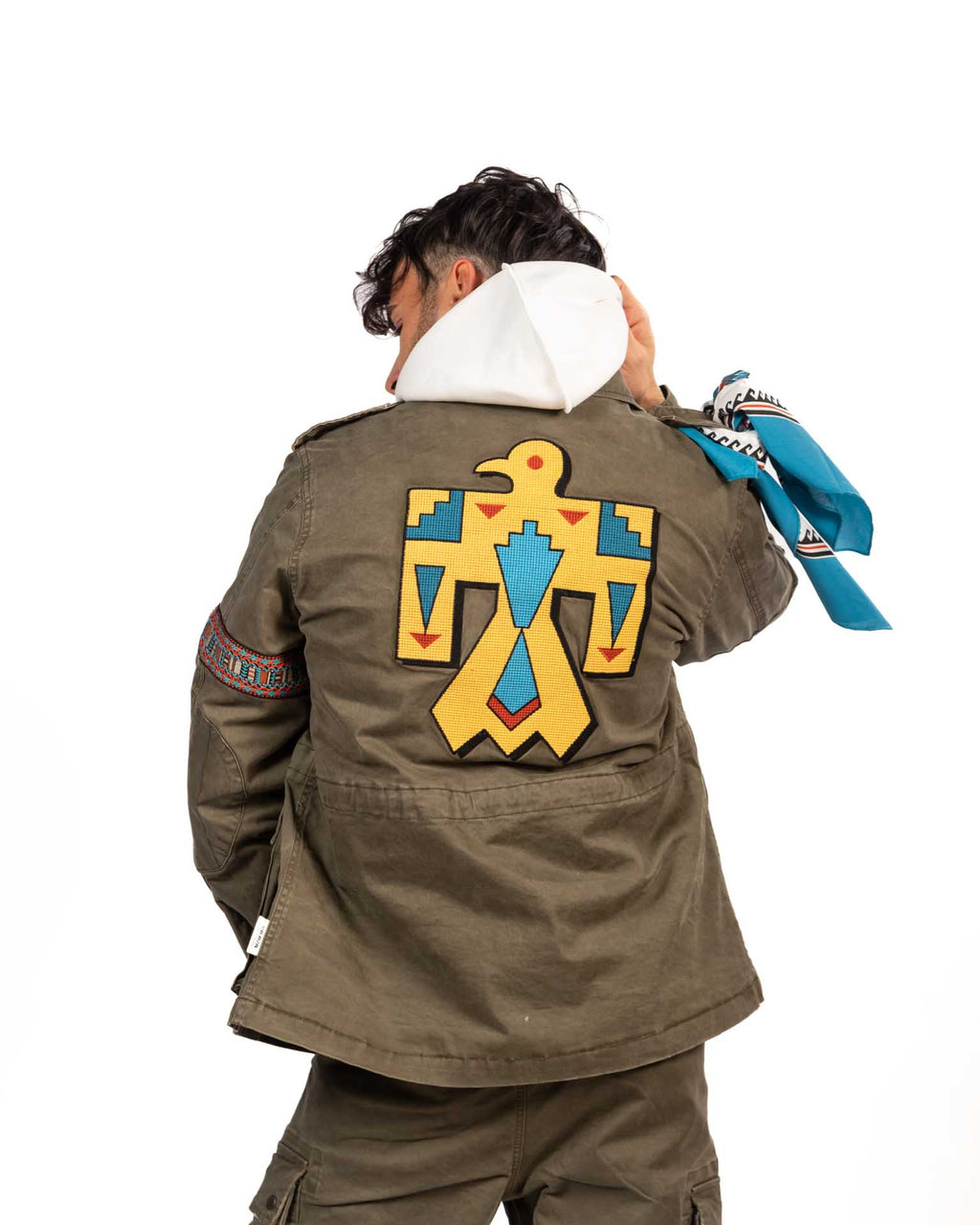 Berna overshirt verde