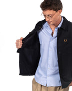 Fred Perry overshirt blu navy