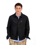 Fred Perry overshirt blu navy