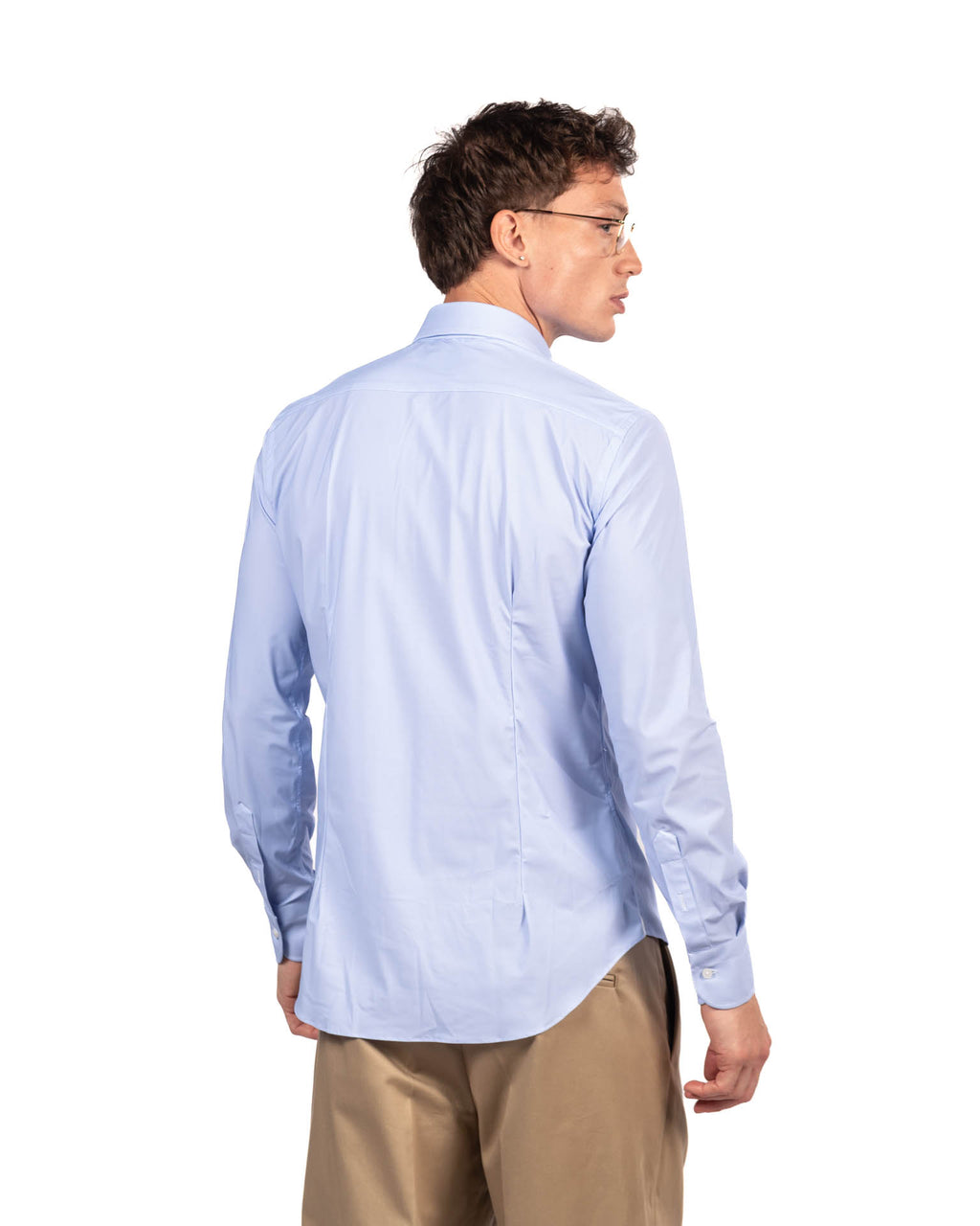 Bottega artigiana camicia azzurra