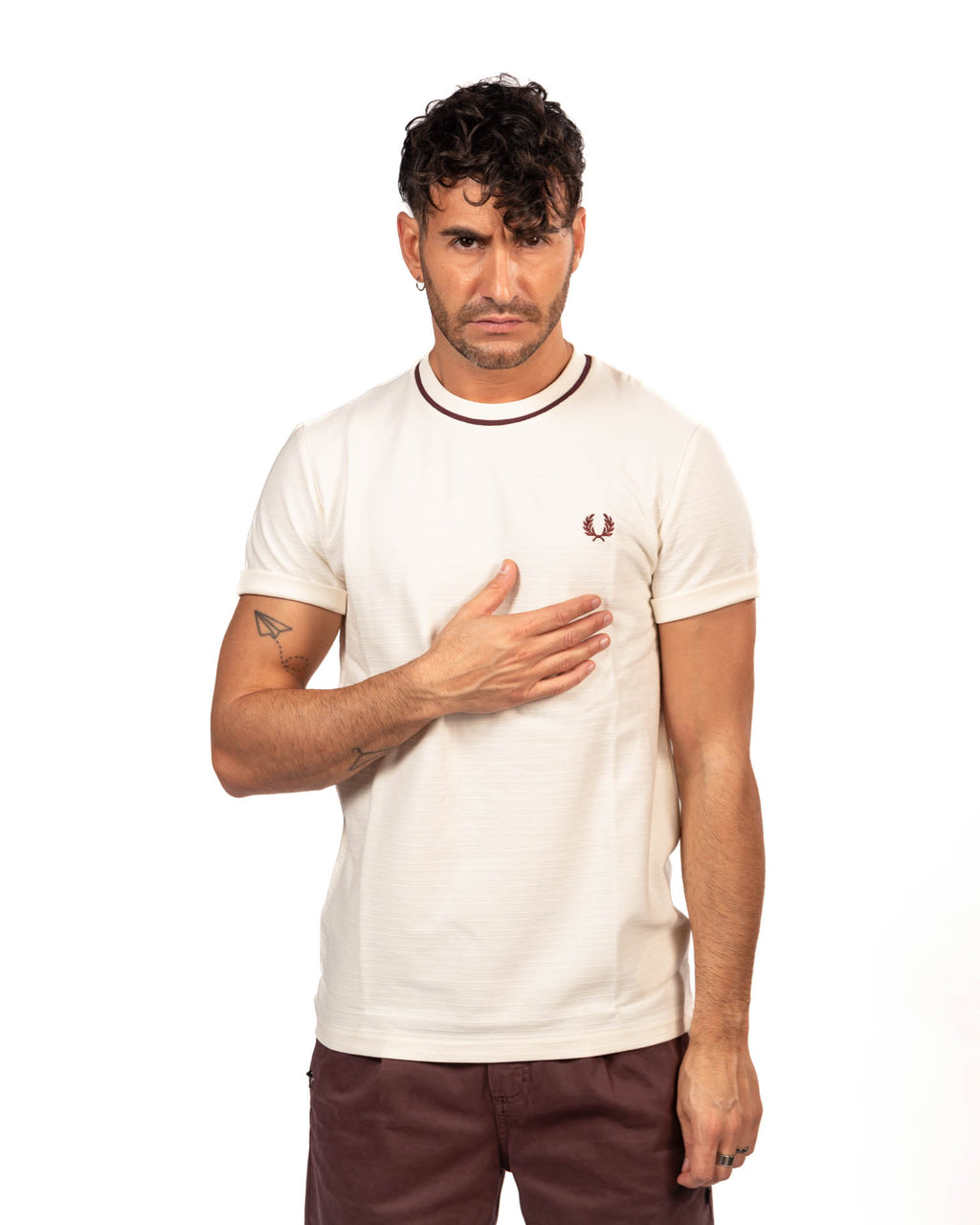 Fred perry t-shirt ecru