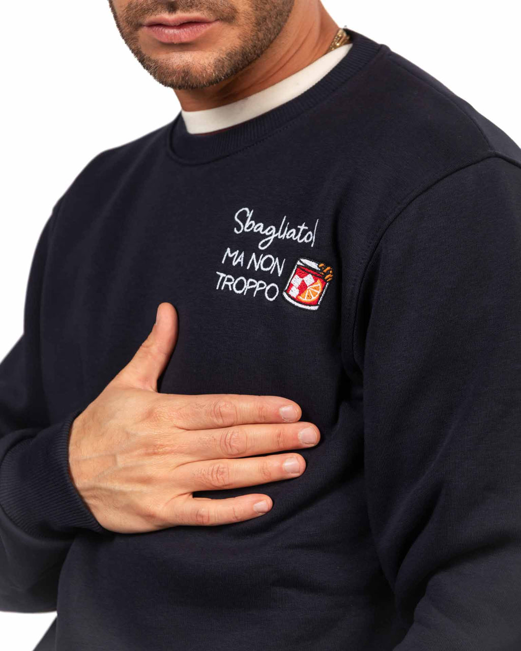 Superculture felpa blu