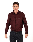 Fred Perry camicia bordeaux
