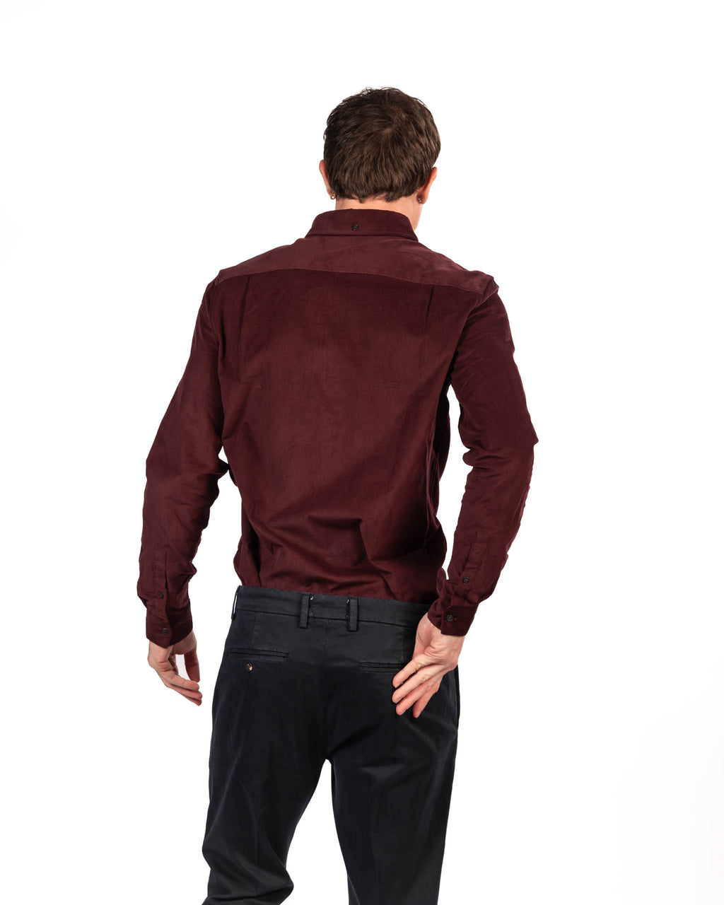 Fred Perry camicia bordeaux