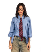 §Vicolo camicia azzurra over