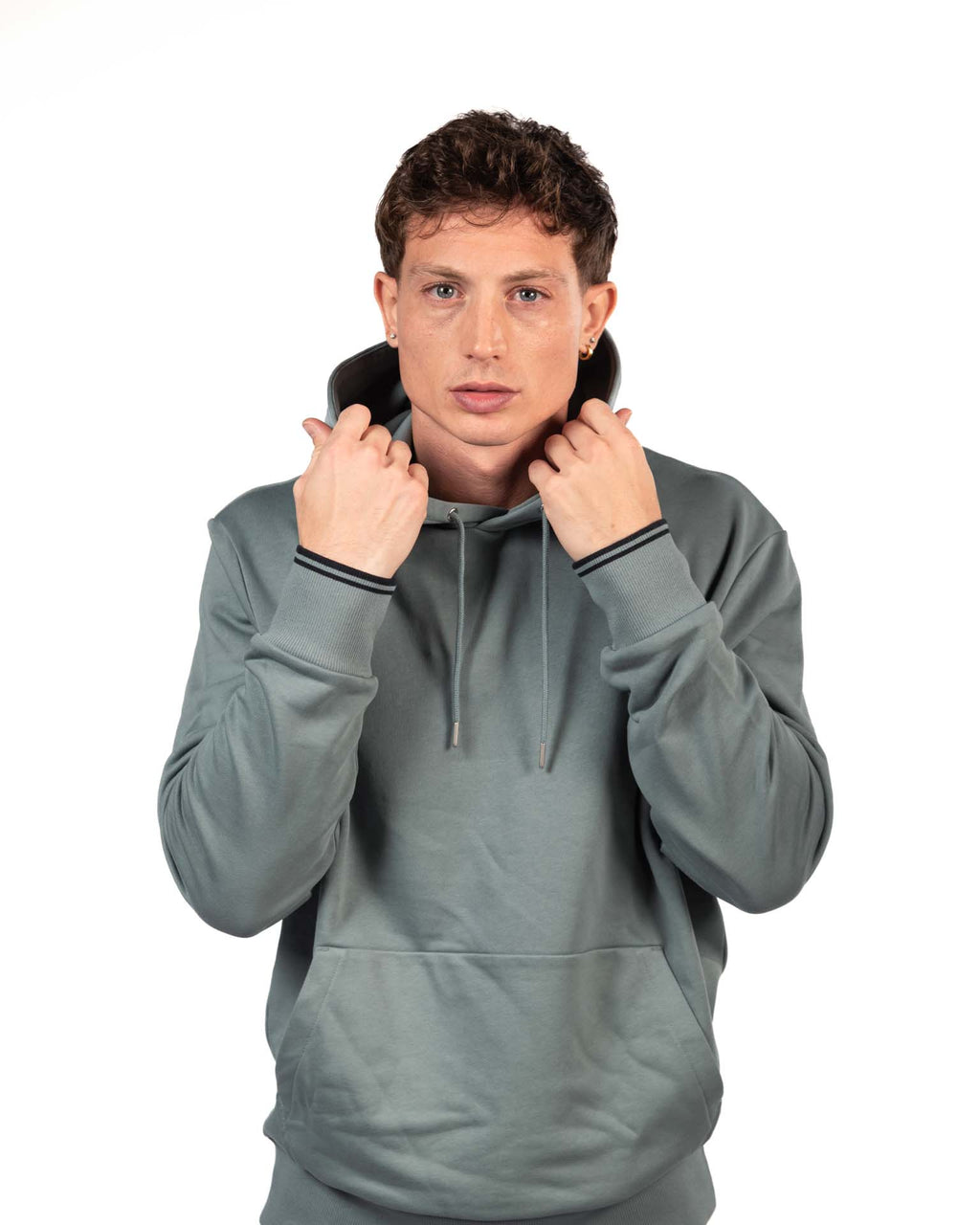 Fred Perry felpa con cappuccio