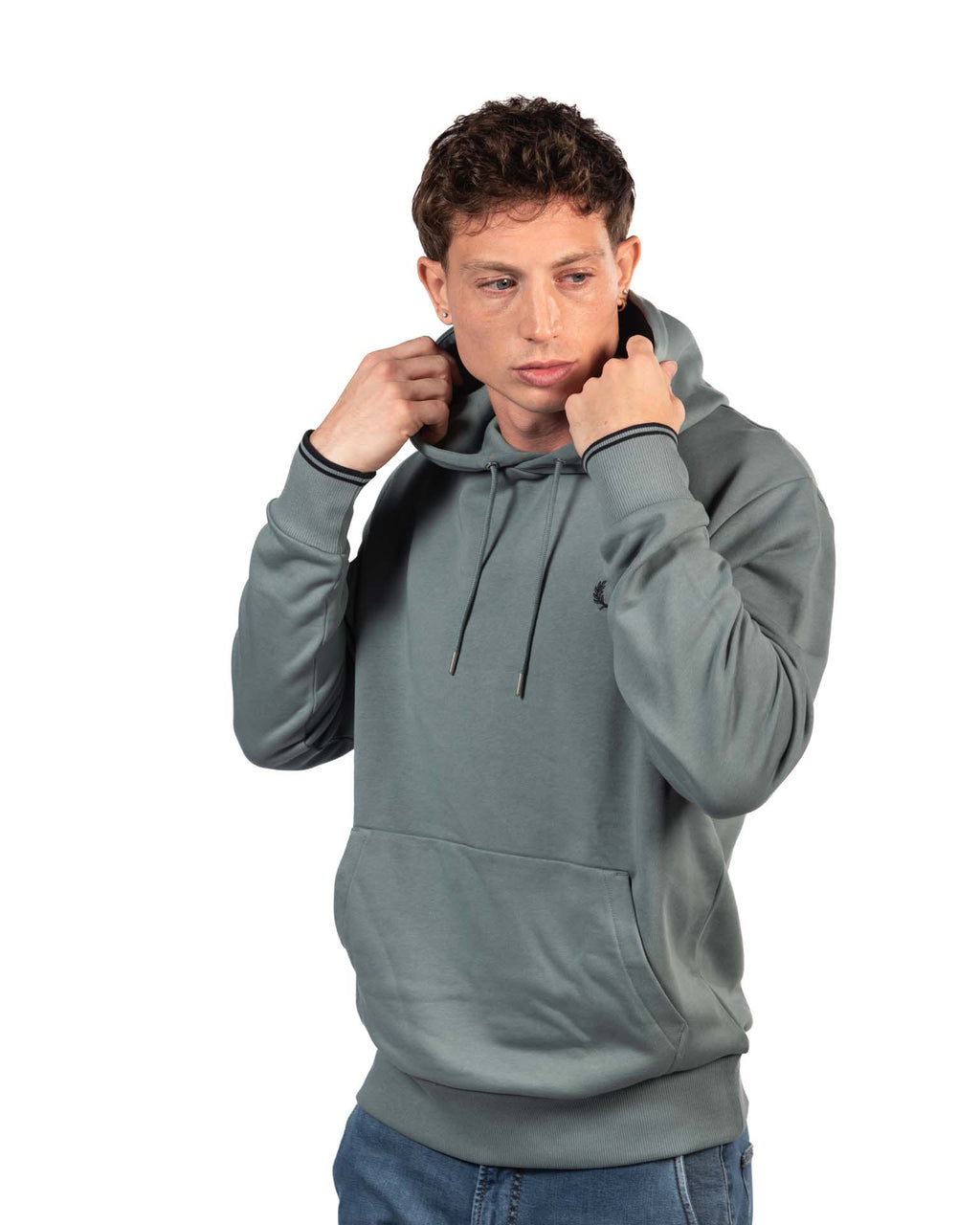 Fred Perry felpa con cappuccio