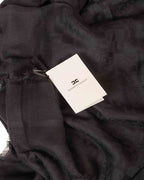 Elisabetta Franchi sciarpa con logo