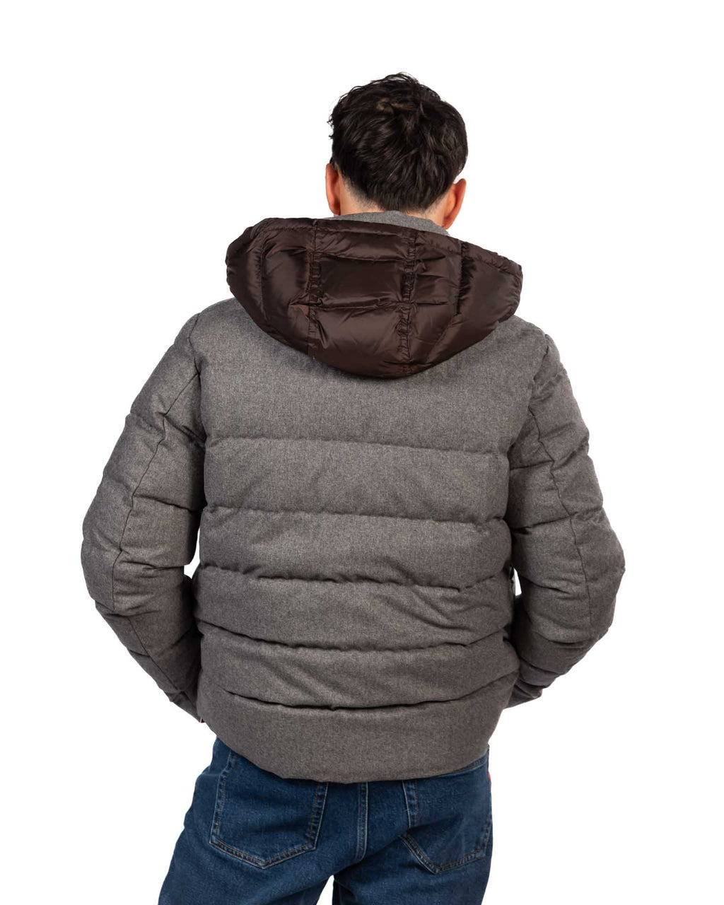 Hox giubbino grigio imbottito