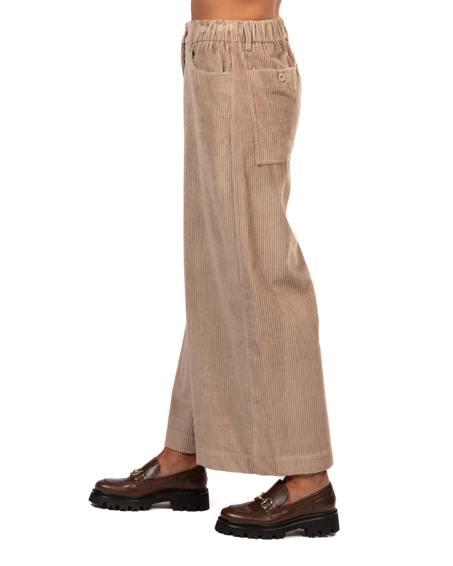 Weekend Max Mara pantalone in velluto a costine