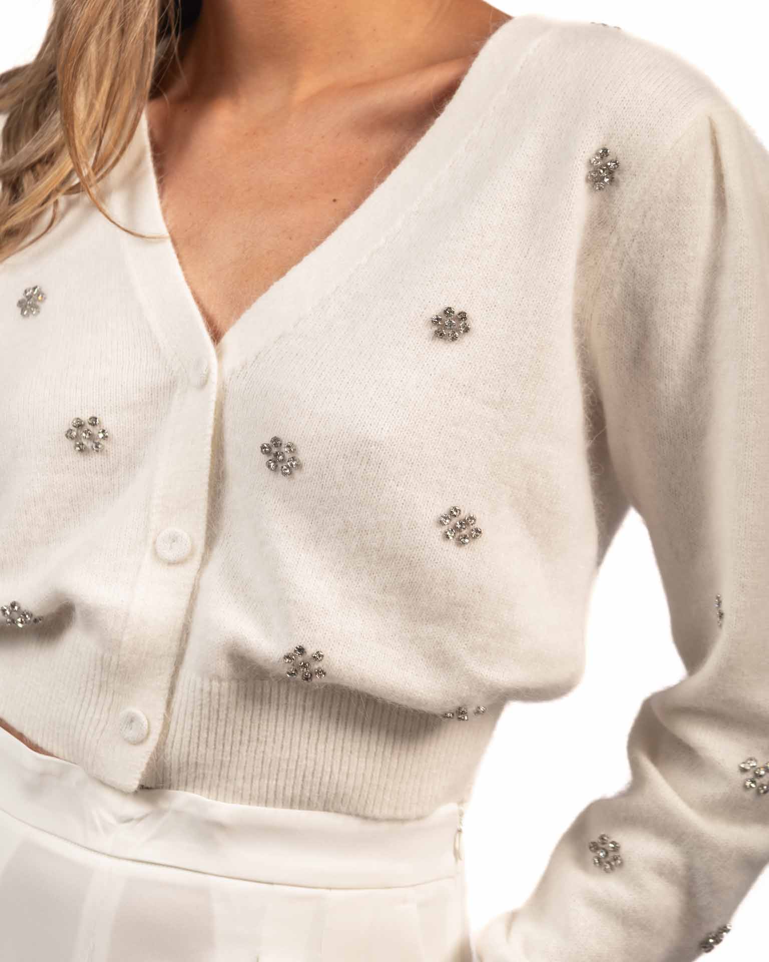 Twinset cardigan bianco