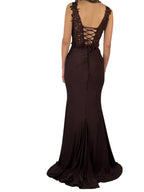 Abito a sirena testa di moro - Berti Mode Collection