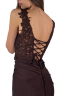 Abito a sirena testa di moro - Berti Mode Collection