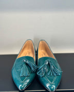 ROBERTO BERTI COLLECTION - scarpa in vernice verde