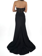 Abito a sirena nero - Berti Mode Collection