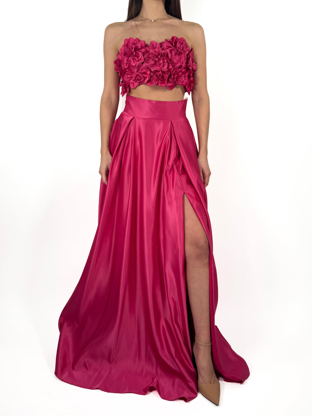 Coordinato gonna + top con applicazioni - Berti Mode Collection