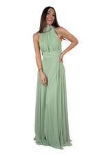 Abito Lungo con Scollo Americana - Solo Gioie