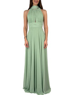 Abito Lungo con Scollo Americana - Solo Gioie