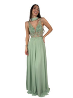 Abito con corsetto ricamato - Solo Gioie