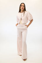 Twinset Pantaloni a palazzo in duchesse