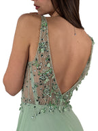 Abito con corsetto ricamato - Solo Gioie