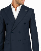 Adriano Langella - Abito doppio petto blu